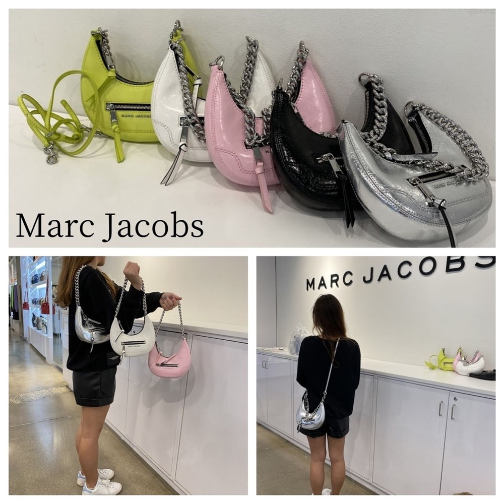Marc Jacobs Mini Crescent Shoulder Crossbody Bag - Picture 4 of 5